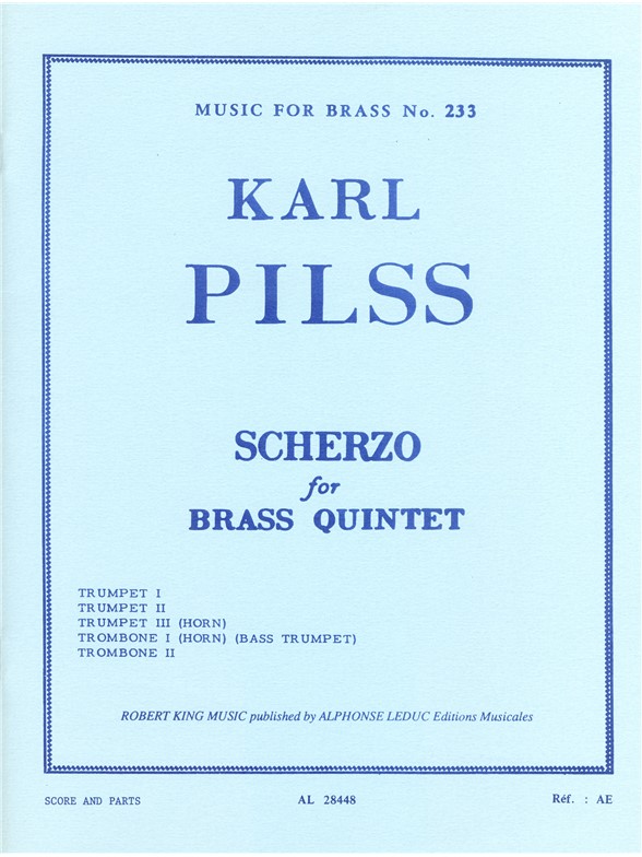 Karl Pilss: Scherzo (Quintet-Brass)