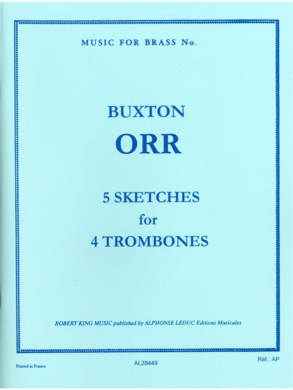 Buxton Orr: 5 Sketches (Trombones 4)