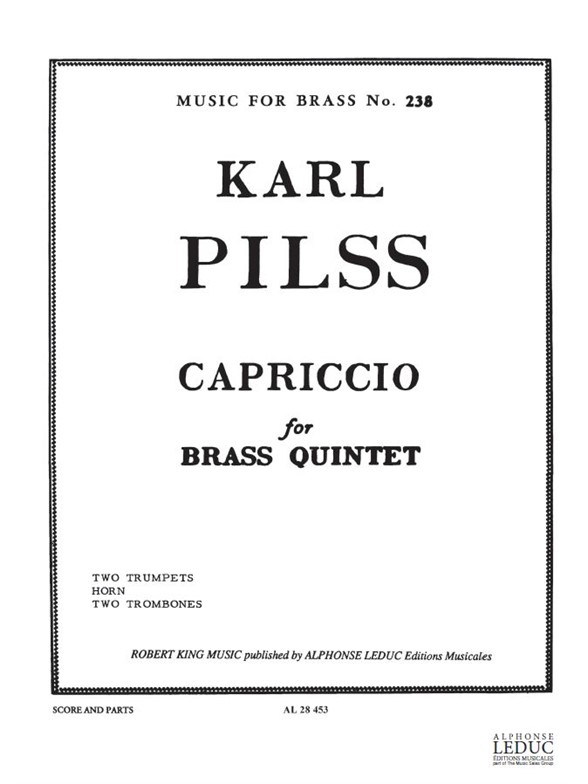 Karl Pilss: Capriccio (Quintet-Brass)