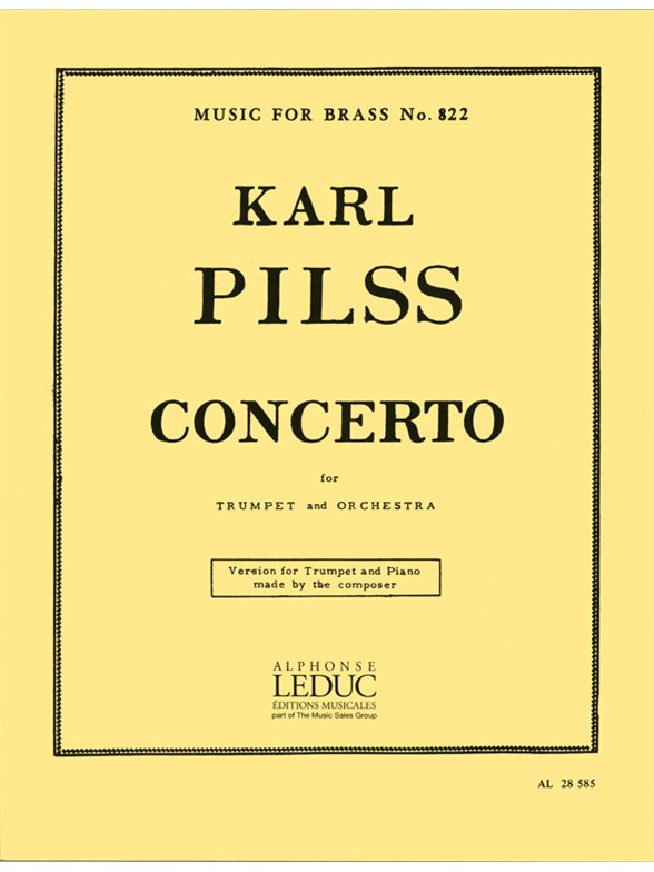 Karl Pilss: Concerto (Trumpet & Piano)
