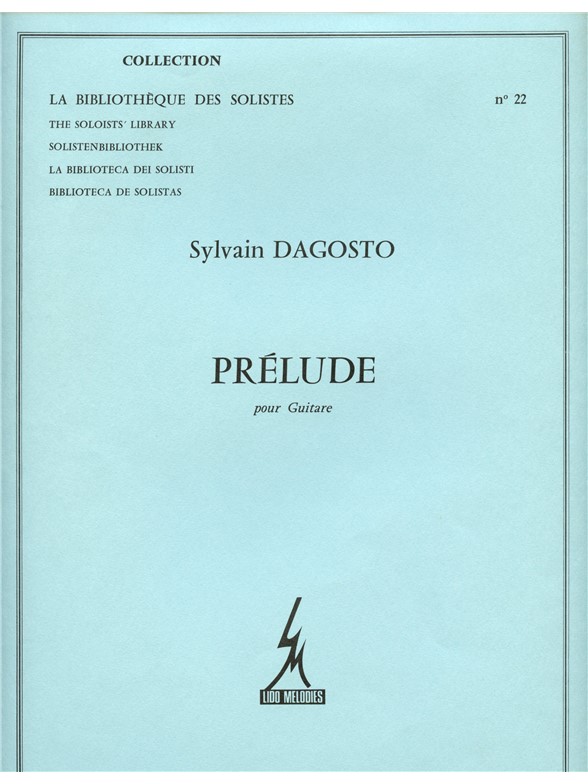 Dagosto Prelude Lm022 Guitar Book