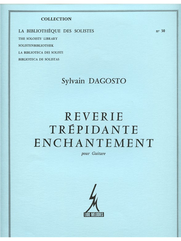 Dagosto Reverie Trepidante Enchantement Lm030 Guitar Book