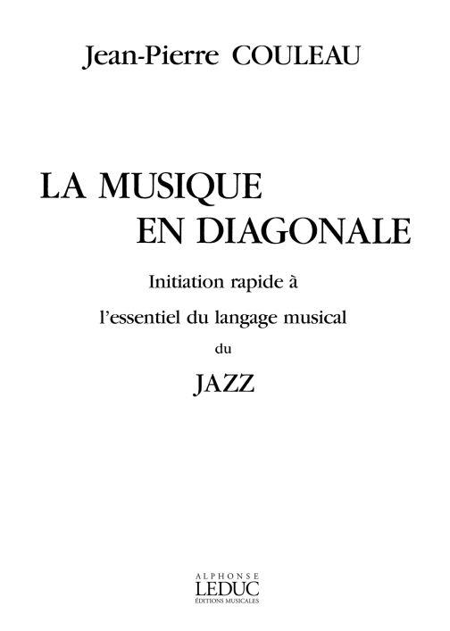 Couleau Musique En Diagonale Init Rapide A L'essentiel Langage Jazz Bk