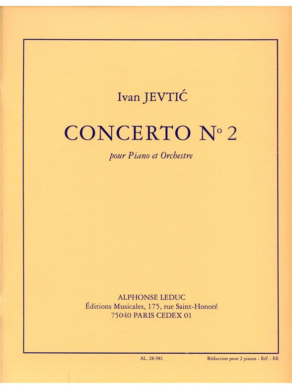 Ivan Jevtic: Concerto No.2 (Pianos 2)