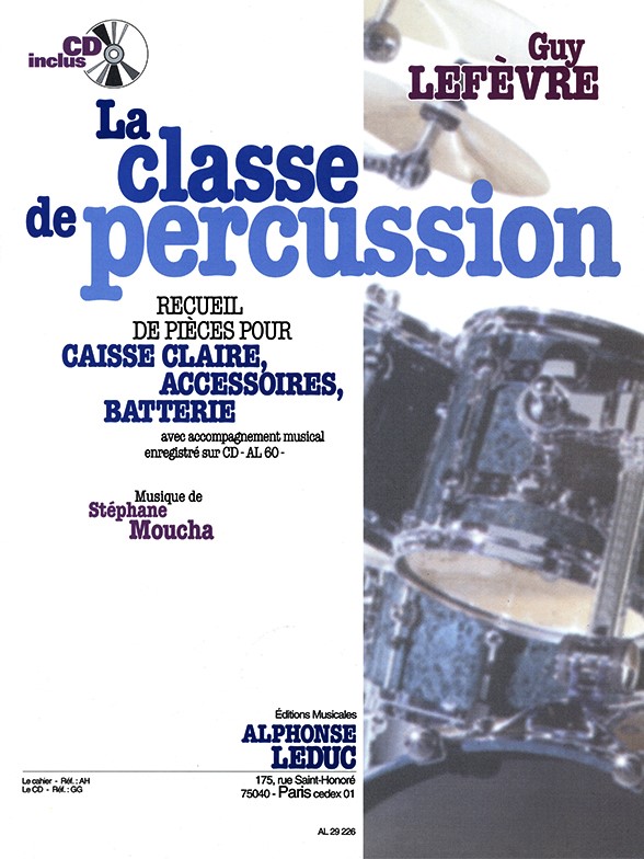Guy & Stephane Lefevre G.& Moucha S.: La Classe de Percussion (Percussion solo)