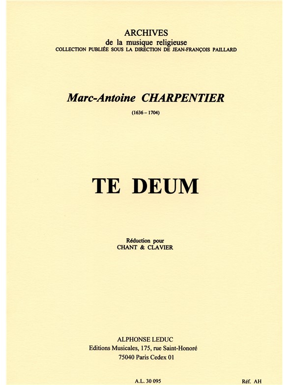 Marc-Antoine Charpentier: Te Deum