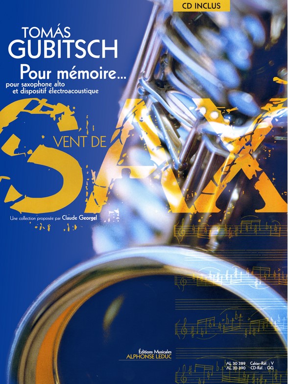 Gubitsch Pour Memoire 6e Livre Avec Cd Collection Vent De Sax Book
