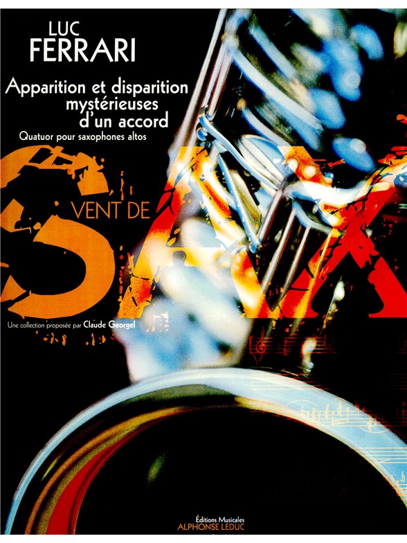 Ferrari Apparition Et Disparition Mysterieuses 4 Alto Saxes Parts