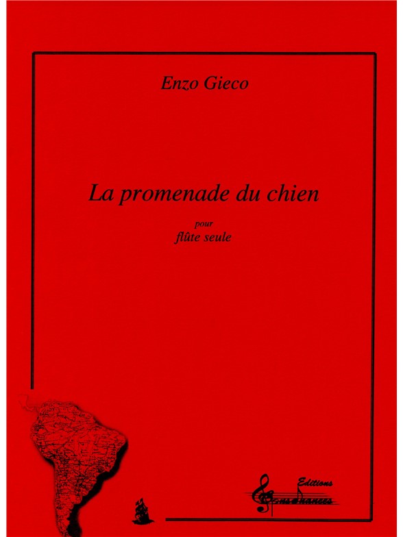 Gieco Enzo La Promenade Du Chien Flute Solo Book