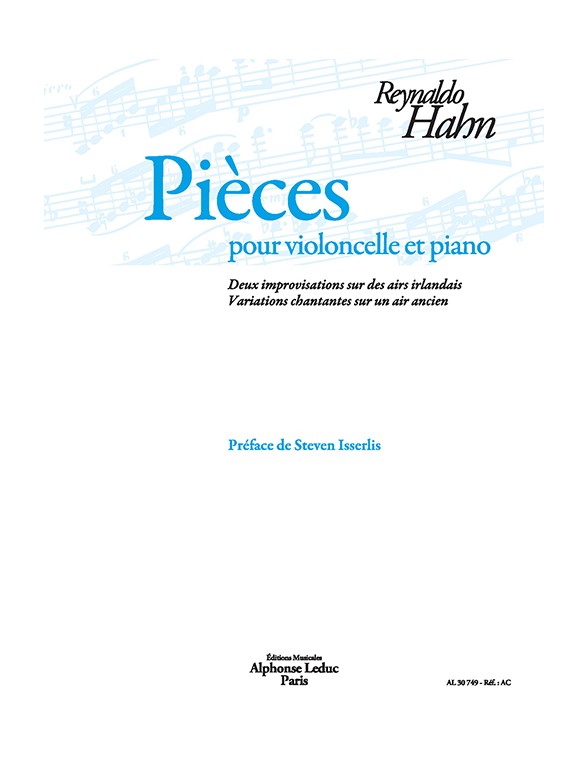 Reynaldo Hahn: Works For Cello And Piano