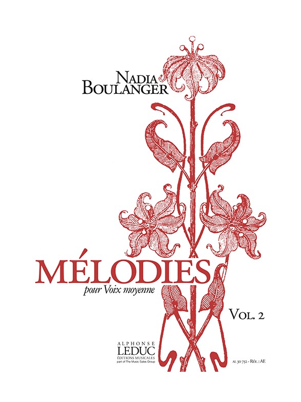 Nadia Boulanger: Mélodies, Volume 2