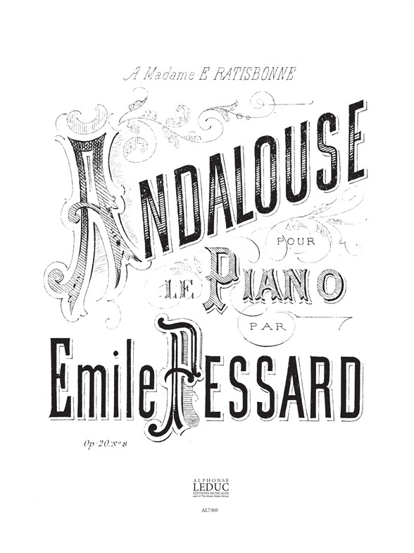 Emile Pessard: Andalouse (Piano solo)