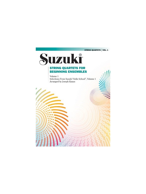 Suzuki String Quartets For Beginning Ensembles - Book One