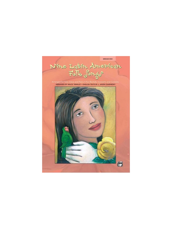 Nine Latin American Folk Songs - Medium High Voice (Book and CD)