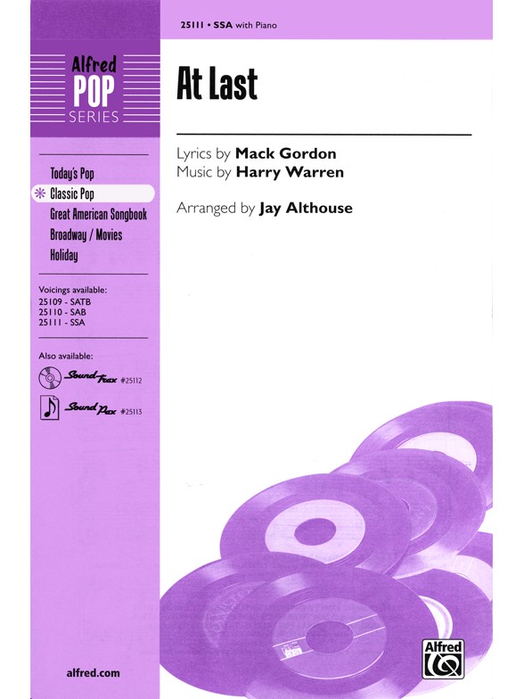ALTHOUSE/GORDON/WARREN AT LAST SSA