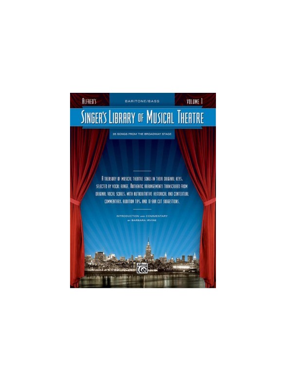 Singer's Library of Musical Theatre - Volume 1 (Baritone/Bass Voice)