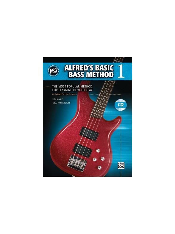 Alfred's Basic Bass Method - Book 1 (Book and CD)