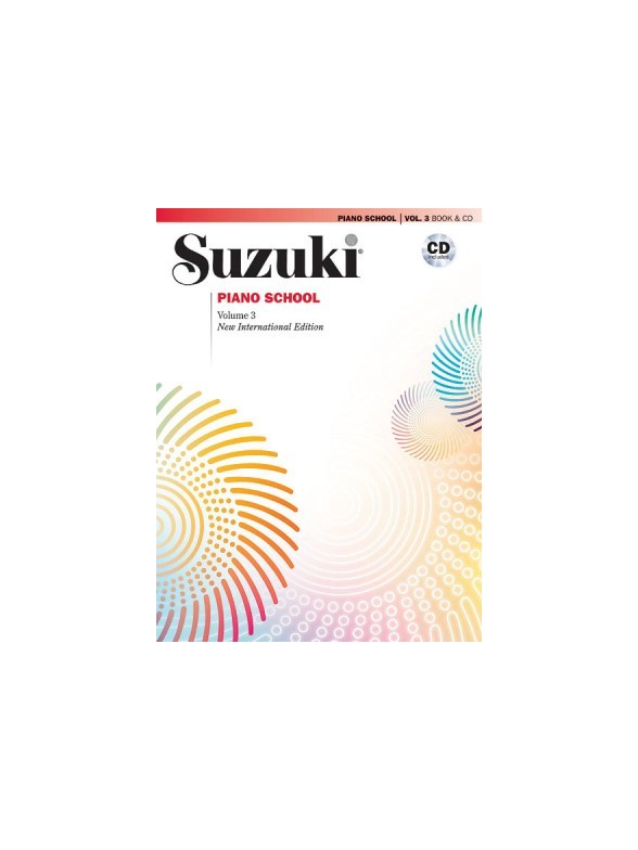 Suzuki Piano School New International Edition Piano - Volume 3 (Book and CD)