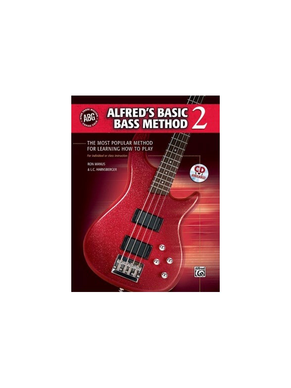 Alfred's Basic Bass Method - Book 2 (Book and CD)
