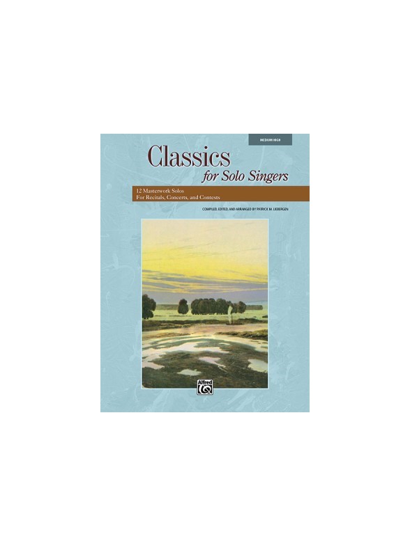 Classics for Solo Singers - High Voice (Book)