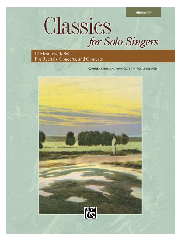 Classics for Solo Singers - Low Voice (Book)
