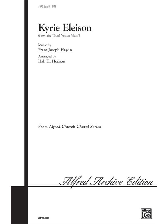 Franz Joseph Haydn: Kyrie Eleison (SATB)