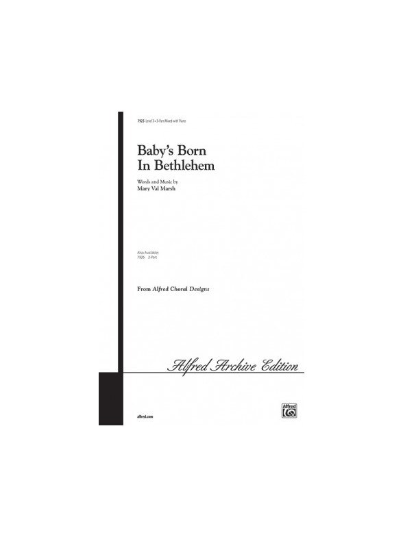 Mary Val Marsh: Baby's Born In Bethlehem (3-Part)