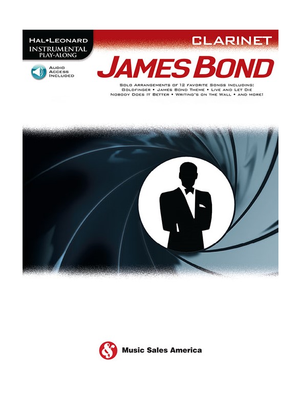 Hal Leonard Instrumental Play-Along: James Bond - Clarinet (Book/Online Audio)