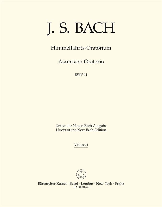 Ascension Oratorio - Bach, Johann Sebastian