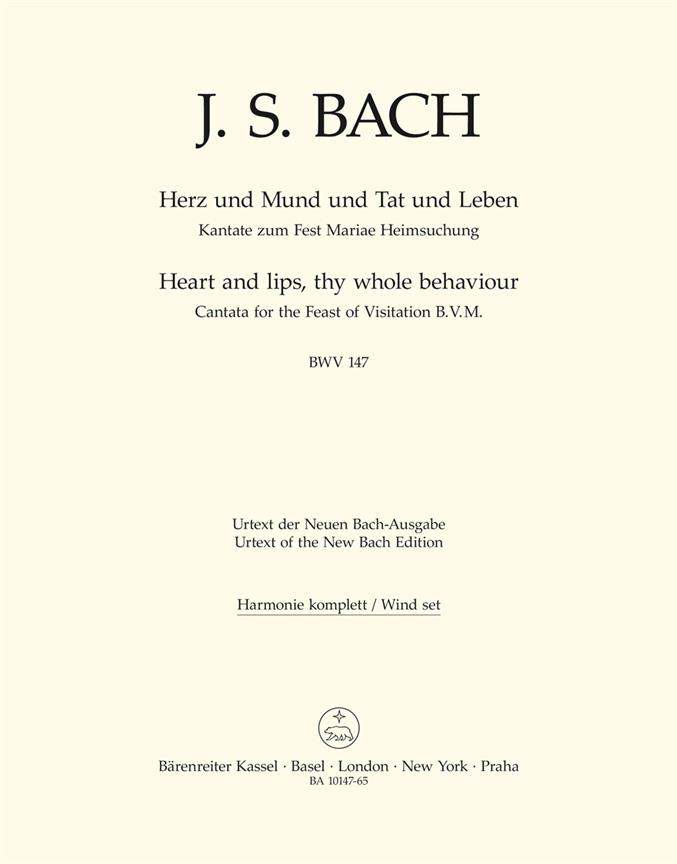 Heart and lips, thy whole behaviour - Bach, Johann Sebastian