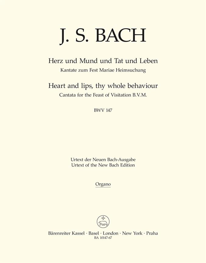 Heart and lips, thy whole behaviour - Bach, Johann Sebastian