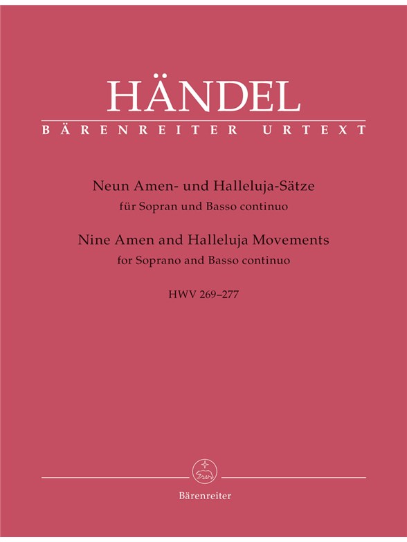 Nine Amen and Halleluja Movements - Händel, Georg Friedrich