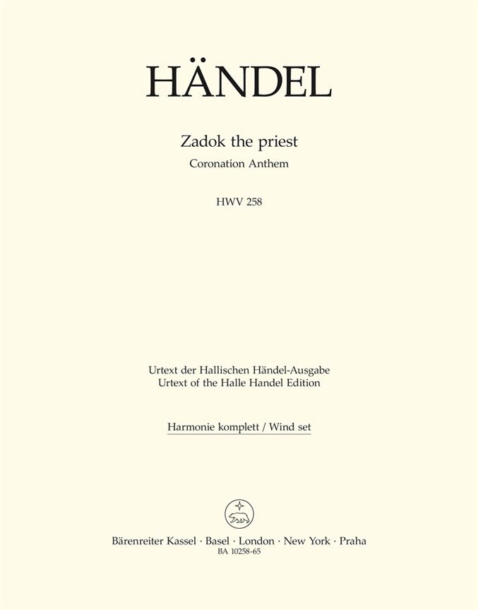 Zadok the priest - Händel, Georg Friedrich