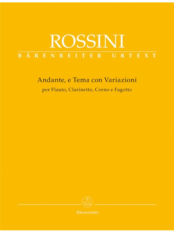 Andante and Theme and Variations - Rossini, Gioachino