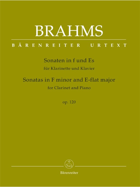 Sonatas in F minor and E-flat major - Brahms, Johannes