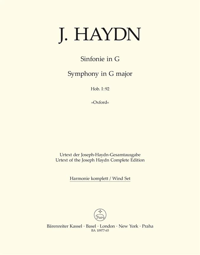 Symphony - Haydn, Joseph