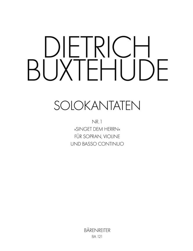Singet dem Herrn - Buxtehude, Dietrich