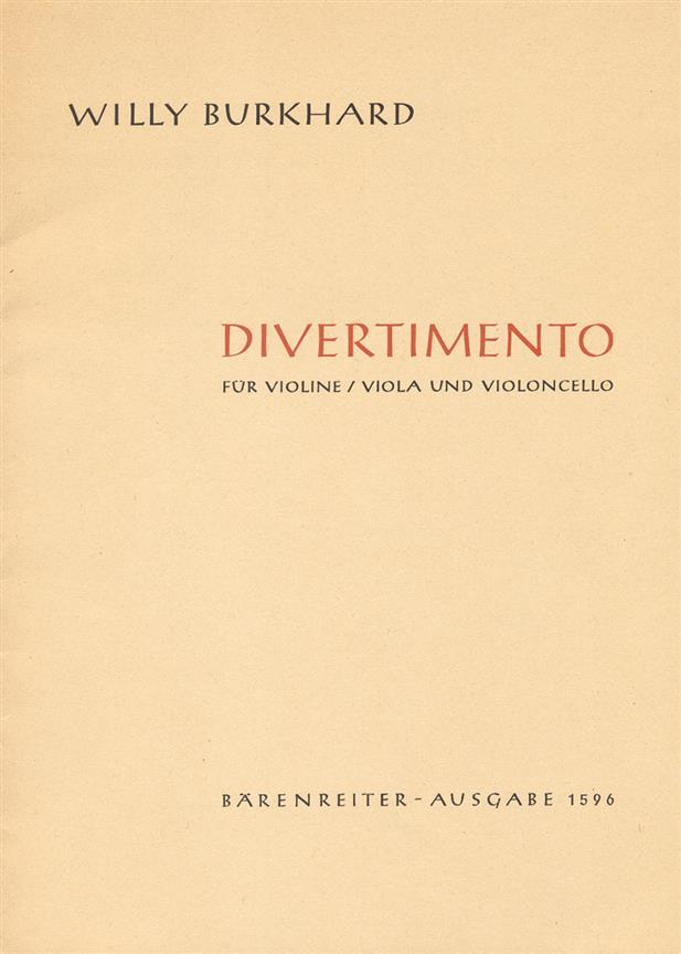 Divertimento - Burkhard, Willy