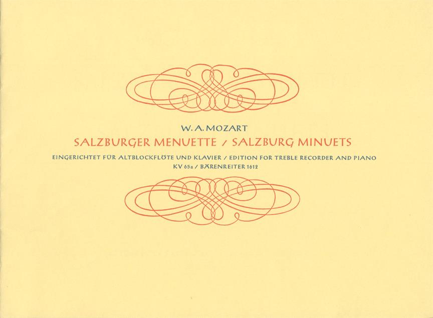 Salzburger Menuette - Mozart, Wolfgang Amadeus