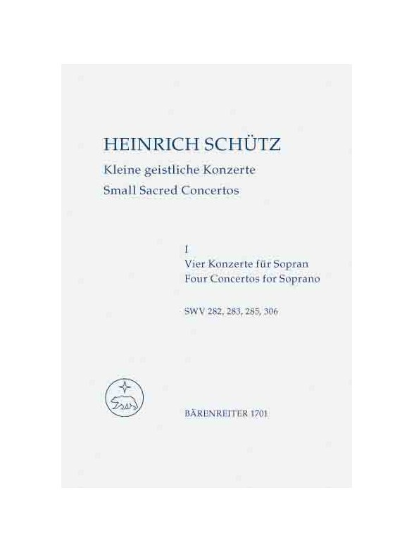 Kleine geistliche Konzerte - Schütz, Heinrich