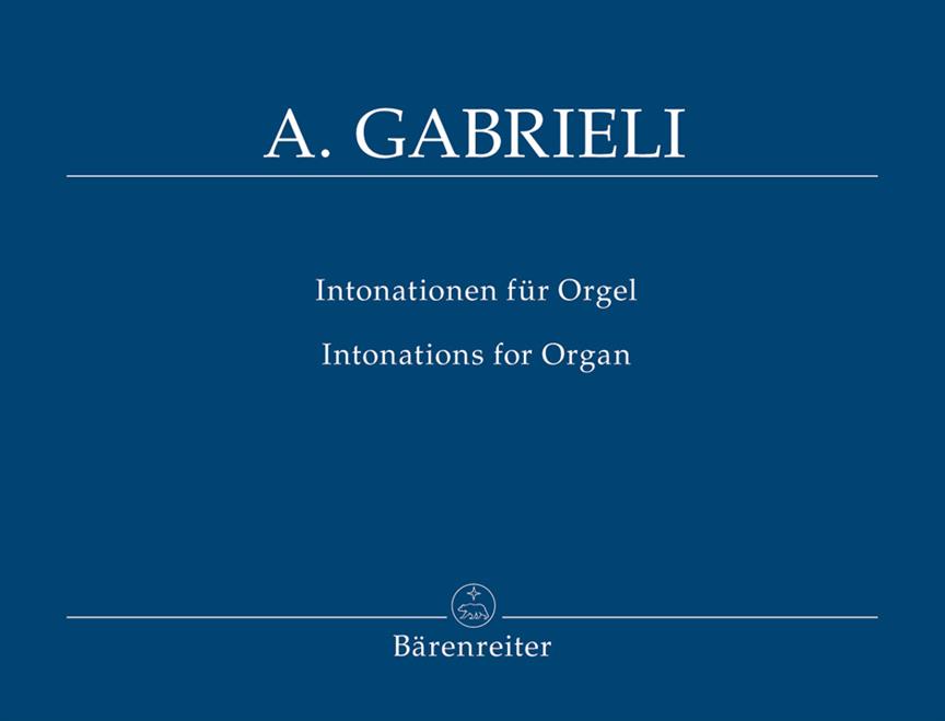 Intonations - Gabrieli, Andrea
