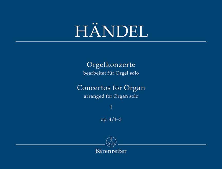 Concertos for Organ I - Händel, Georg Friedrich
