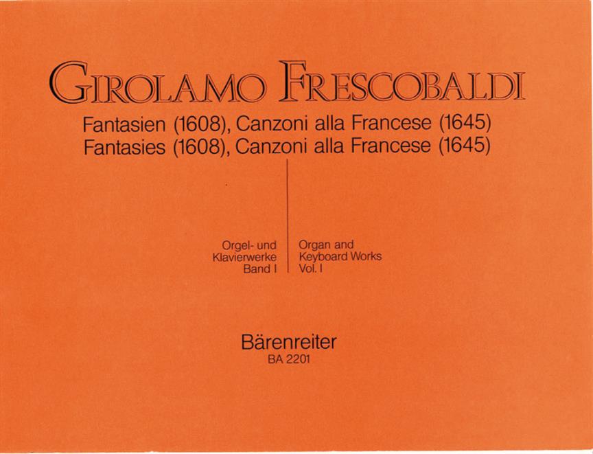 Fantasien (1608), Canzoni alla Francese (1645) - Frescobaldi, Girolamo