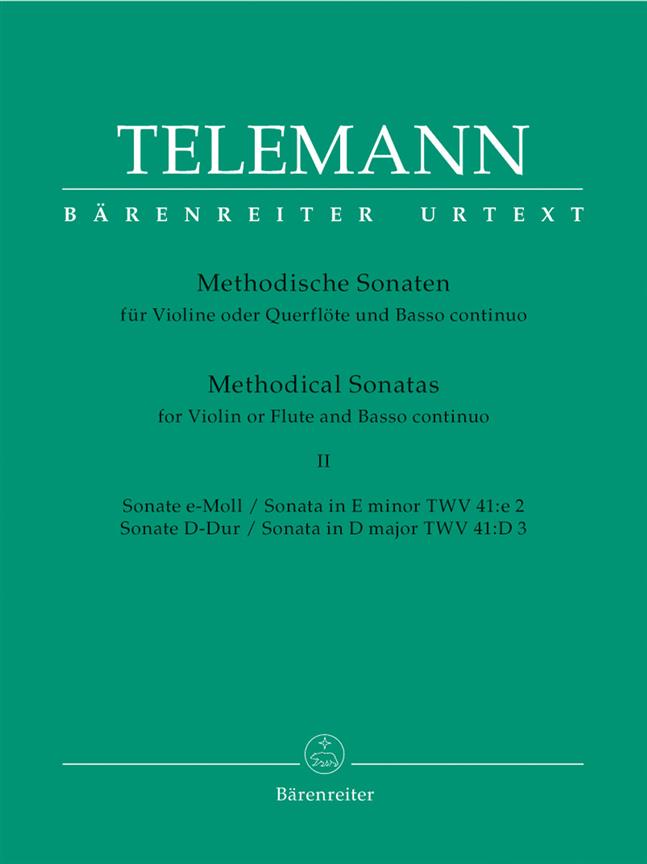 Twelve Methodical Sonatas - Telemann, Georg Philipp