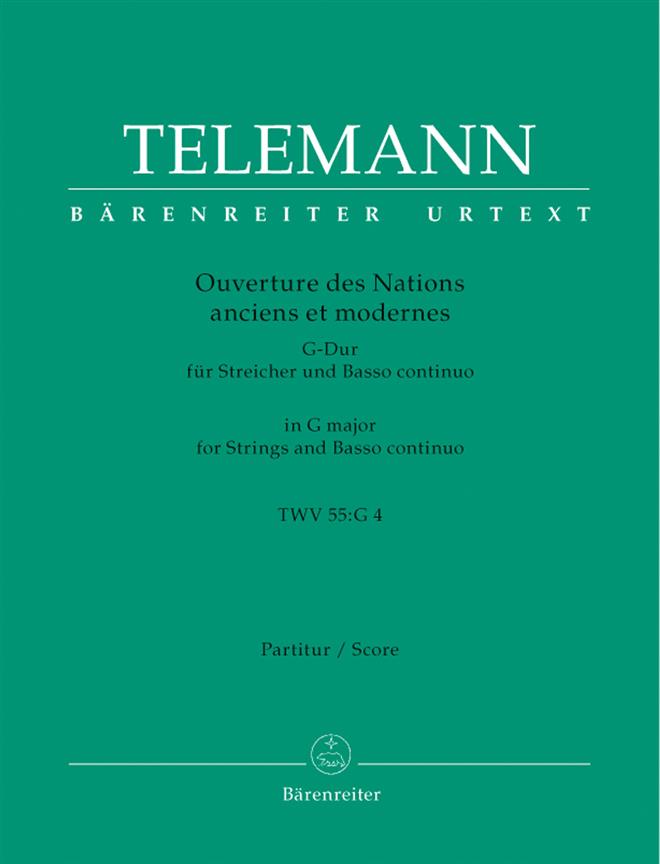 Ouverture des Nations anciens et modernes - Telemann, Georg Philipp
