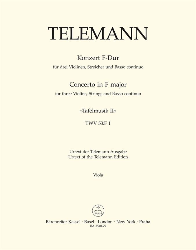 Concerto - Telemann, Georg Philipp