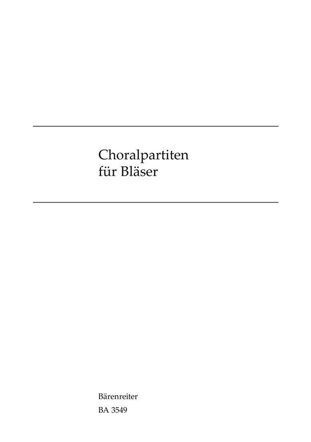 Choralpartiten -