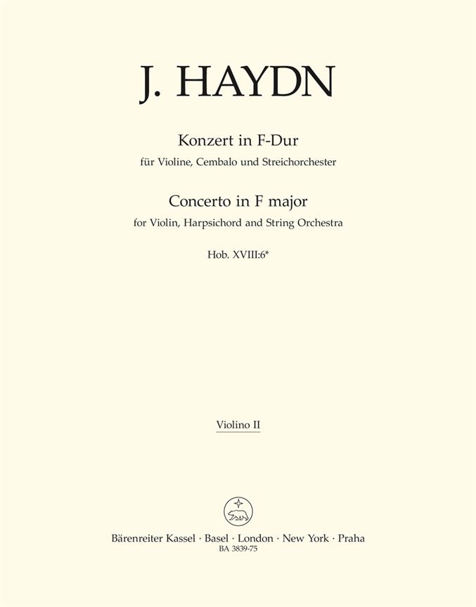 Concerto - Haydn, Joseph