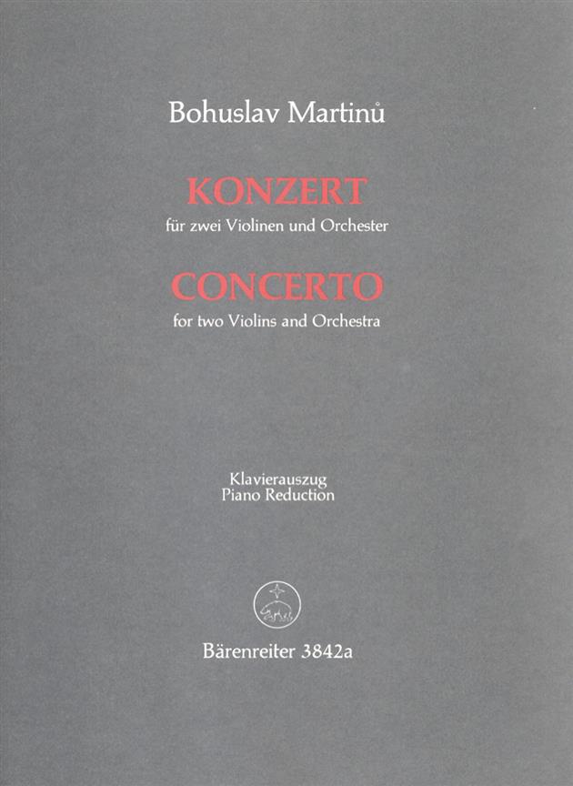 Concerto - Martinu, Bohuslav
