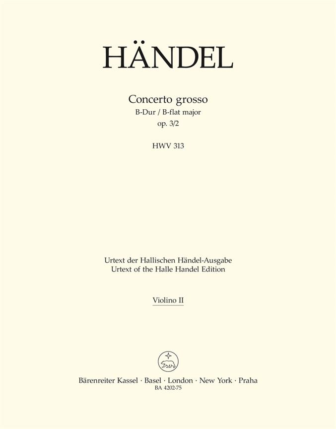 Concerto grosso - Händel, Georg Friedrich